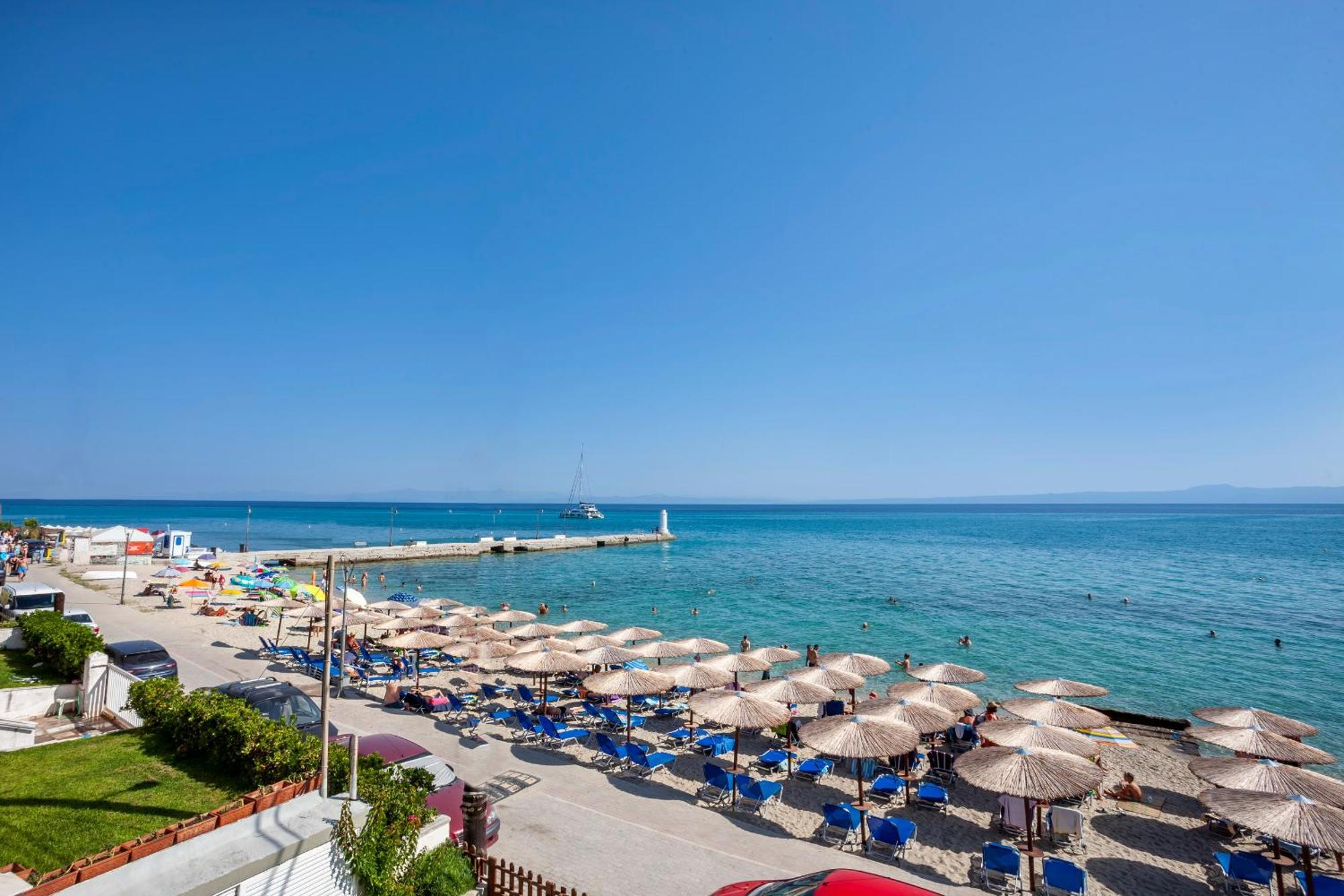 Rafaella Sea View Apartments 2 Pefkochori Exterior foto